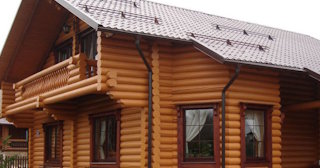 Строительство дома из оцилиндрованного бревна в Югорске - от 135668 рублей
