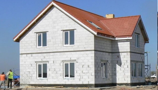 Построить двухэтажный дом из газобетона в Югорске - Строй-Югр от 135668 рублей